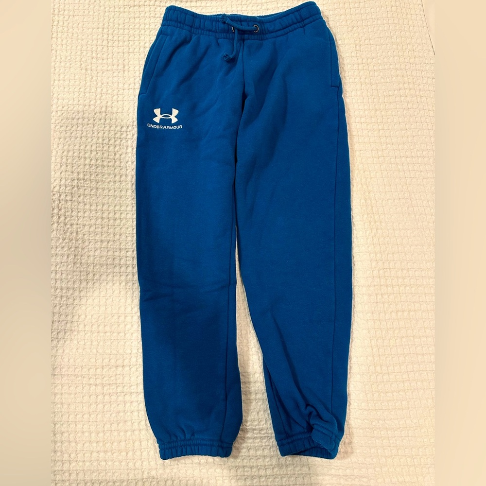Under Armour Kids Royal Blue Jogger Sweatpants